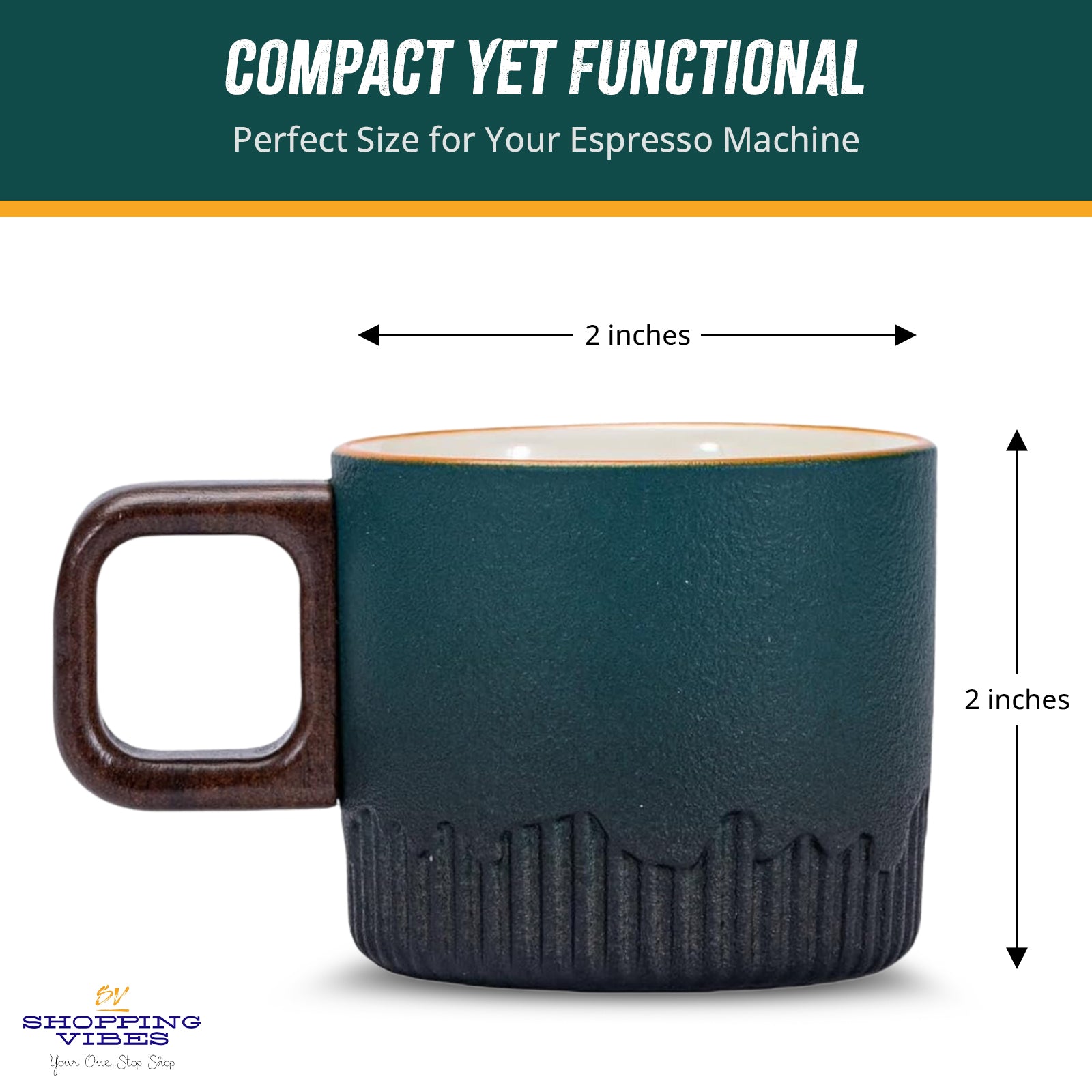 Ceramic Mug Wooden Handle