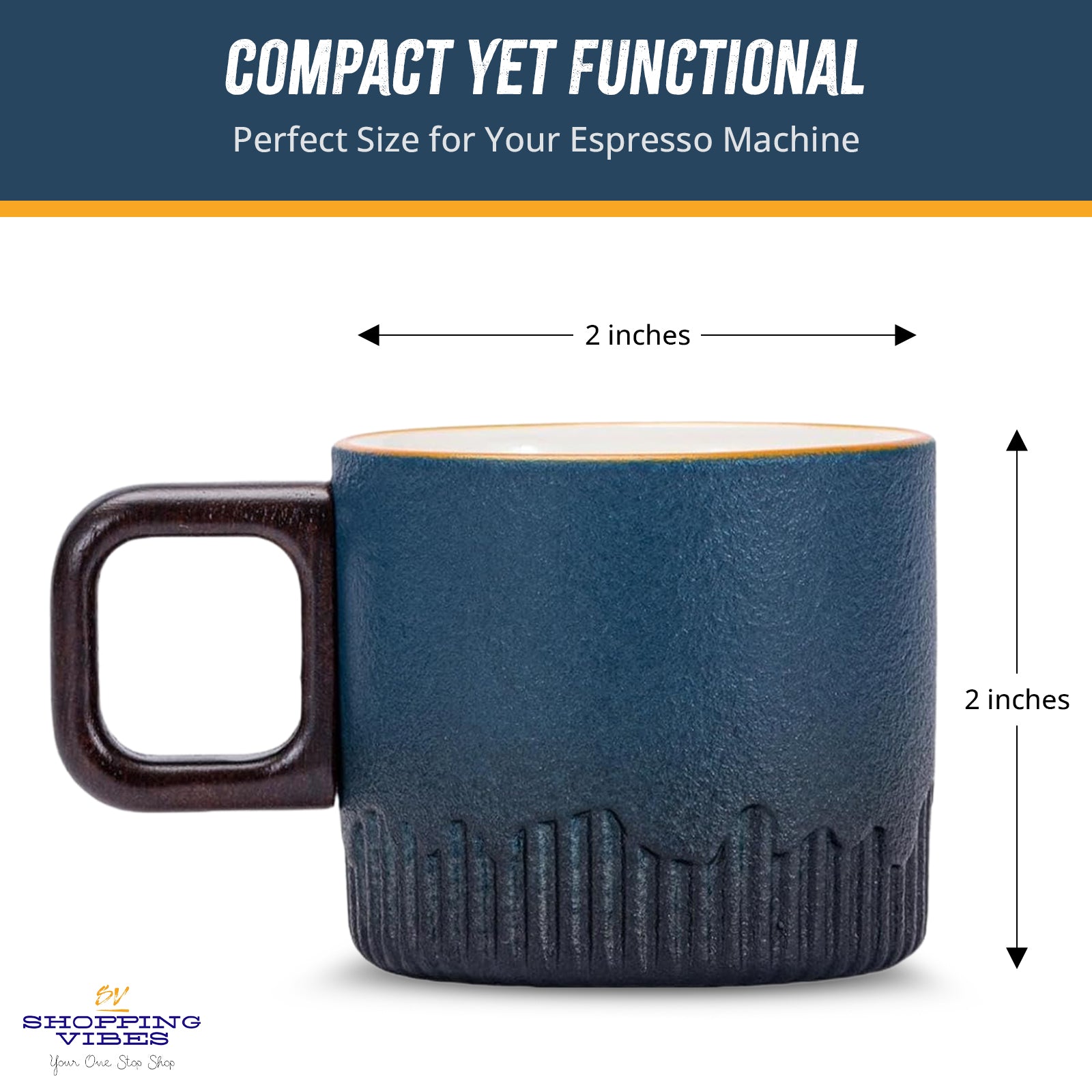 Ceramic Mug Wooden Handle