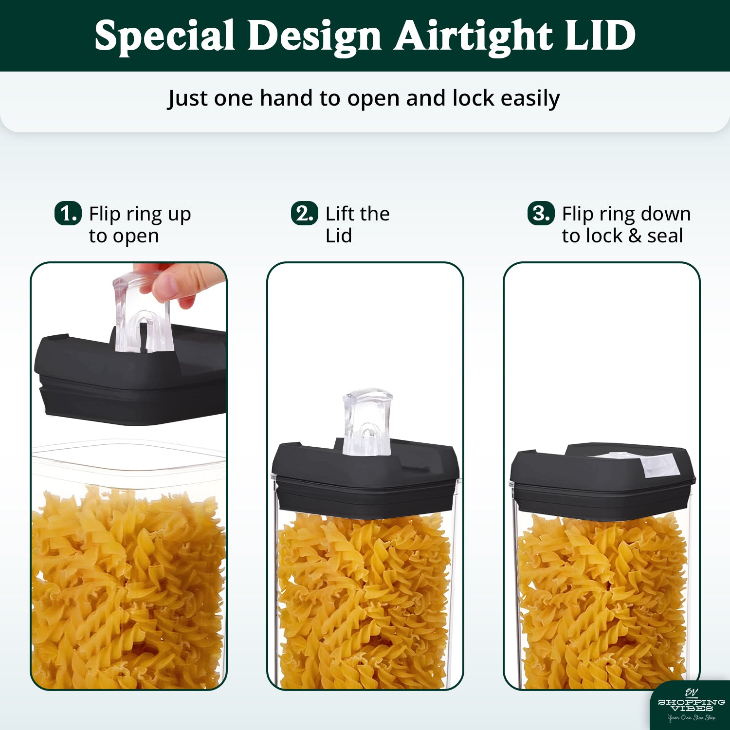Airtight Storage Organizer_7 pcs Set