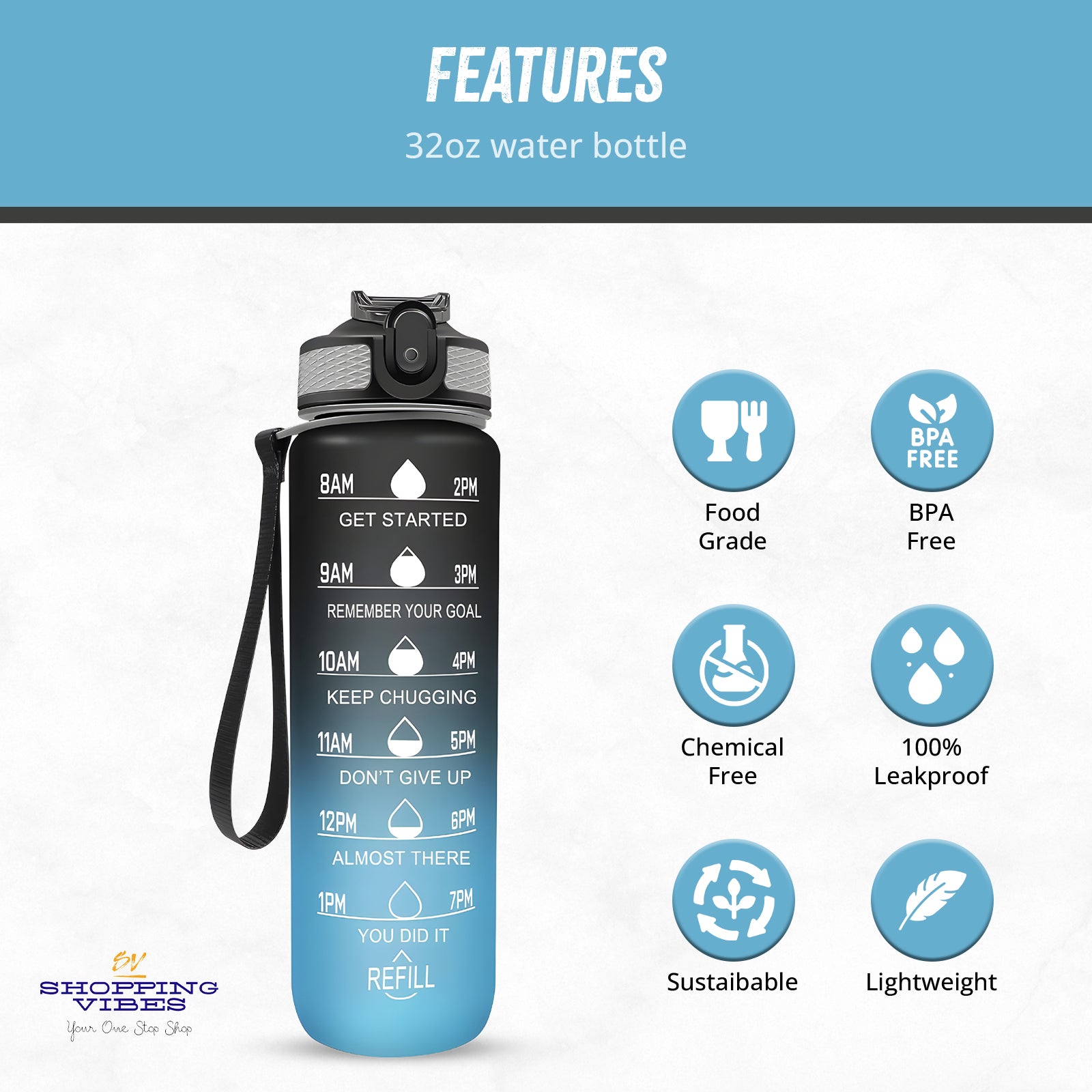 Sports Water Bottle