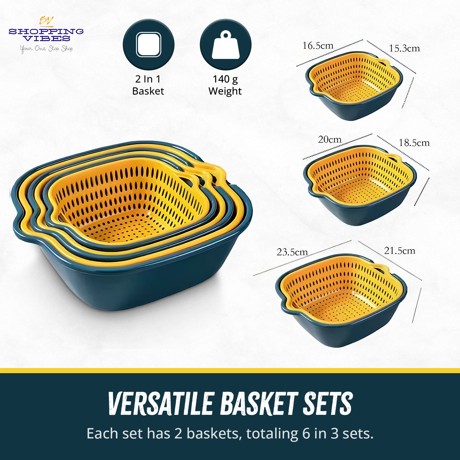 Food & Veggies Strainer & Colander