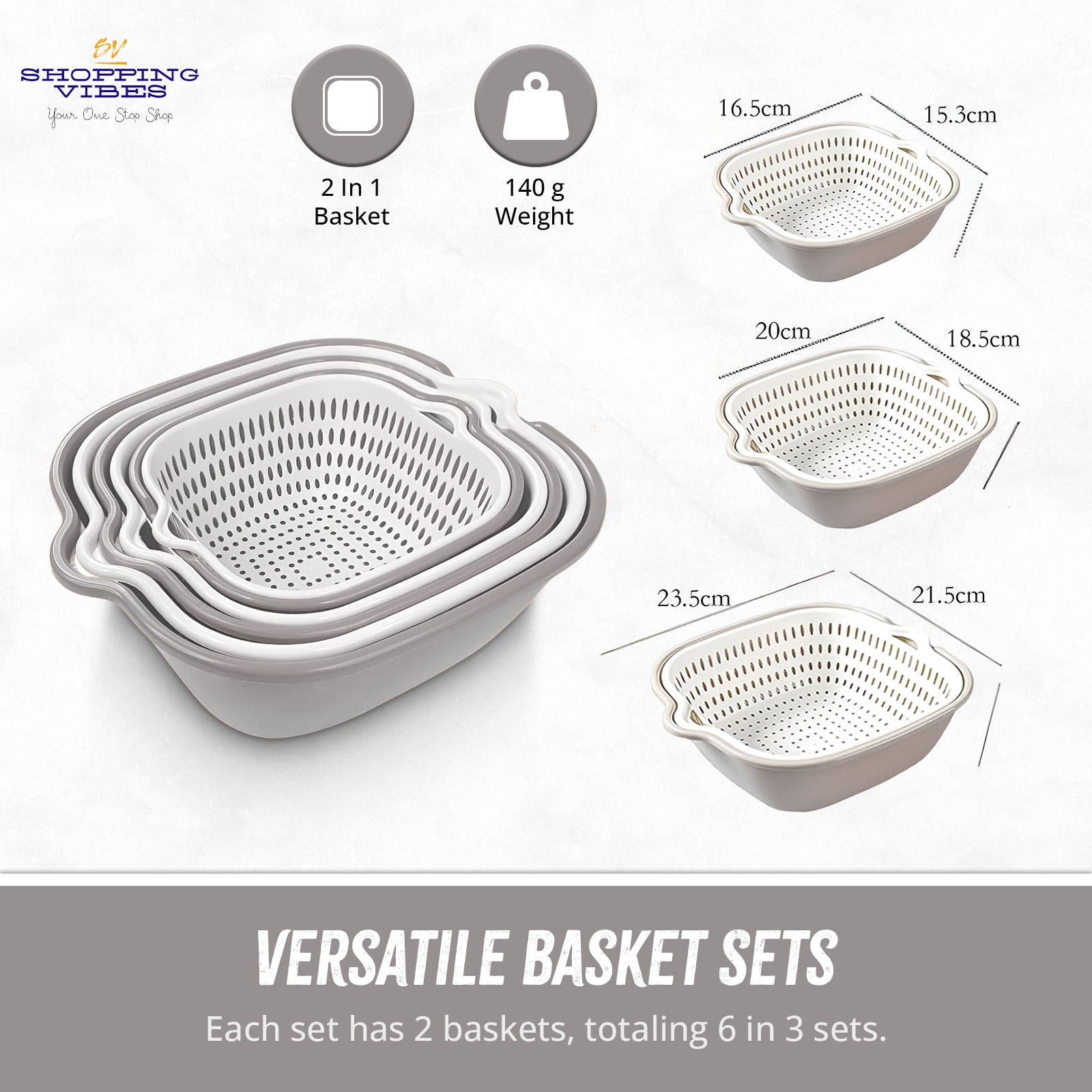 Food & Veggies Strainer & Colander