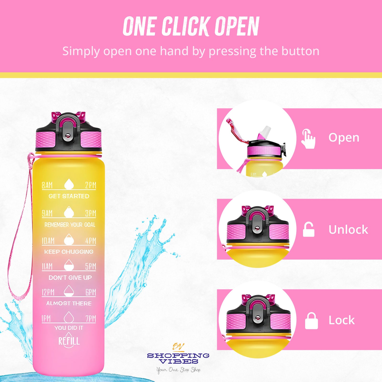 Sports Water Bottle