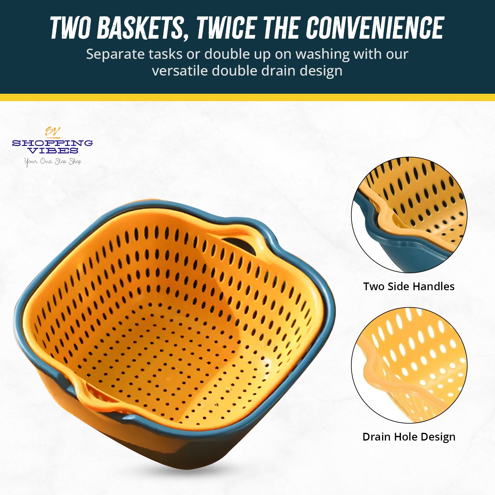 Food & Veggies Strainer & Colander