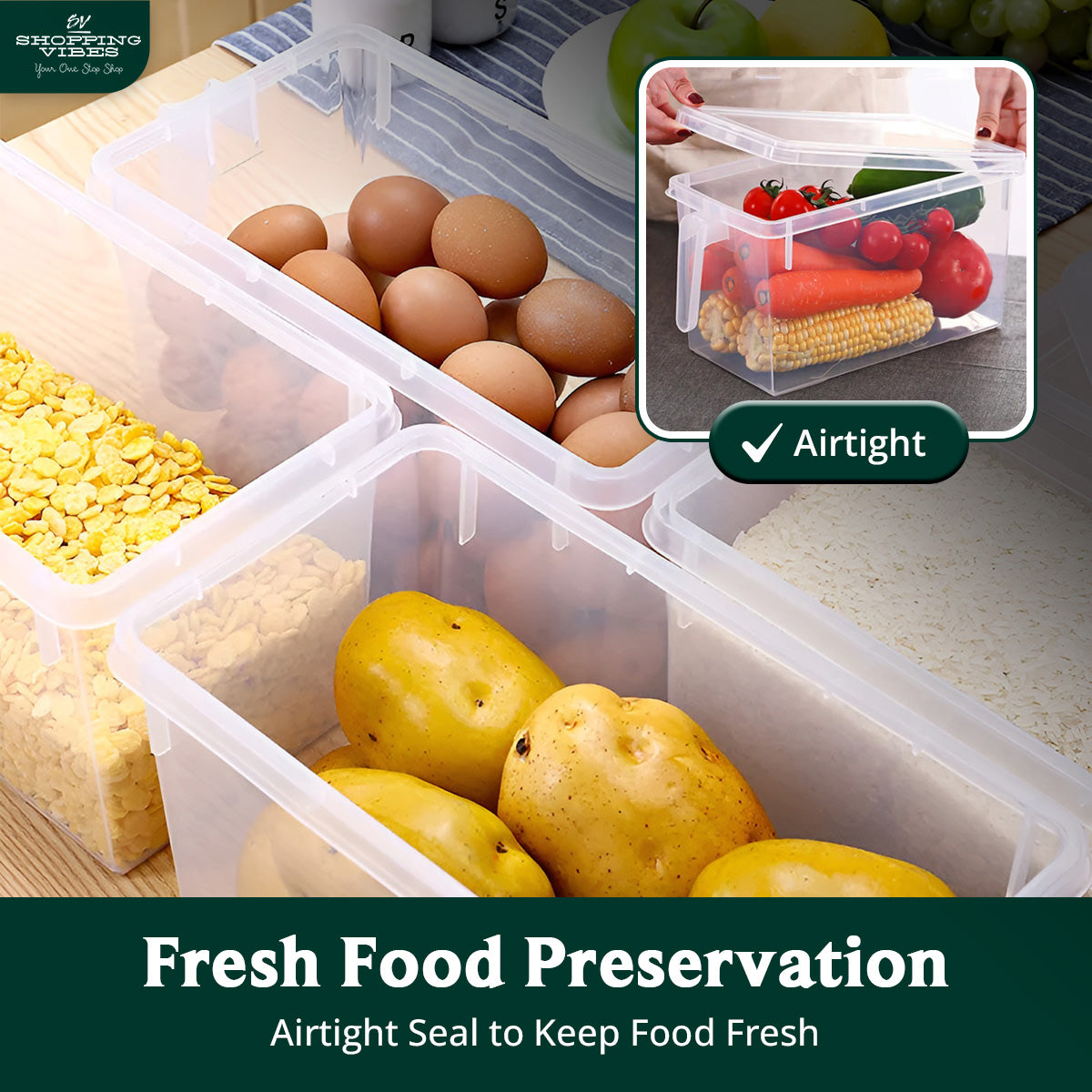 Fridge Storage Organizer_Set of 4