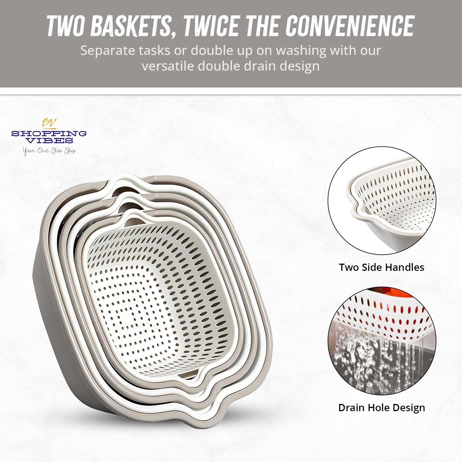 Food & Veggies Strainer & Colander