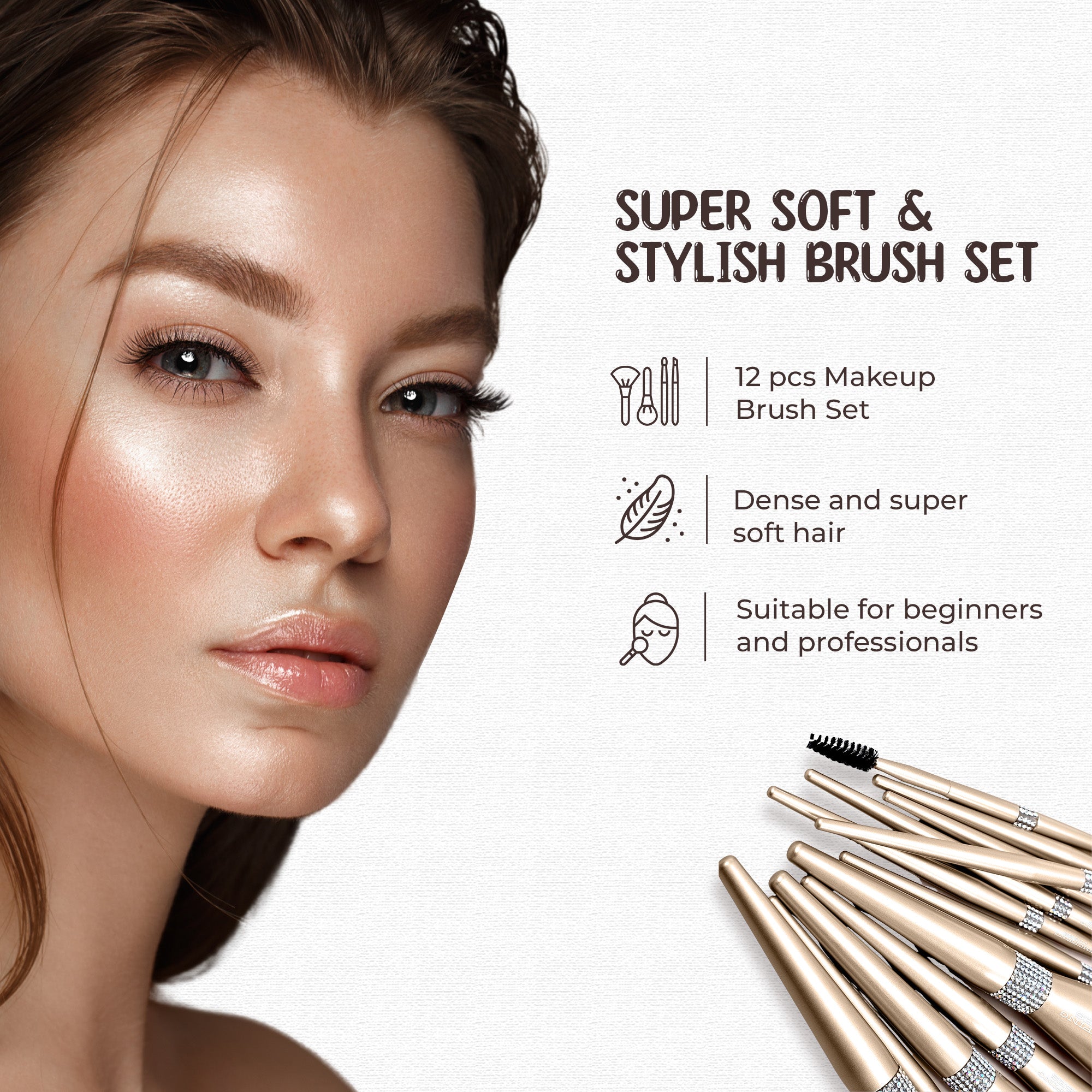 Makeup Brushes Set