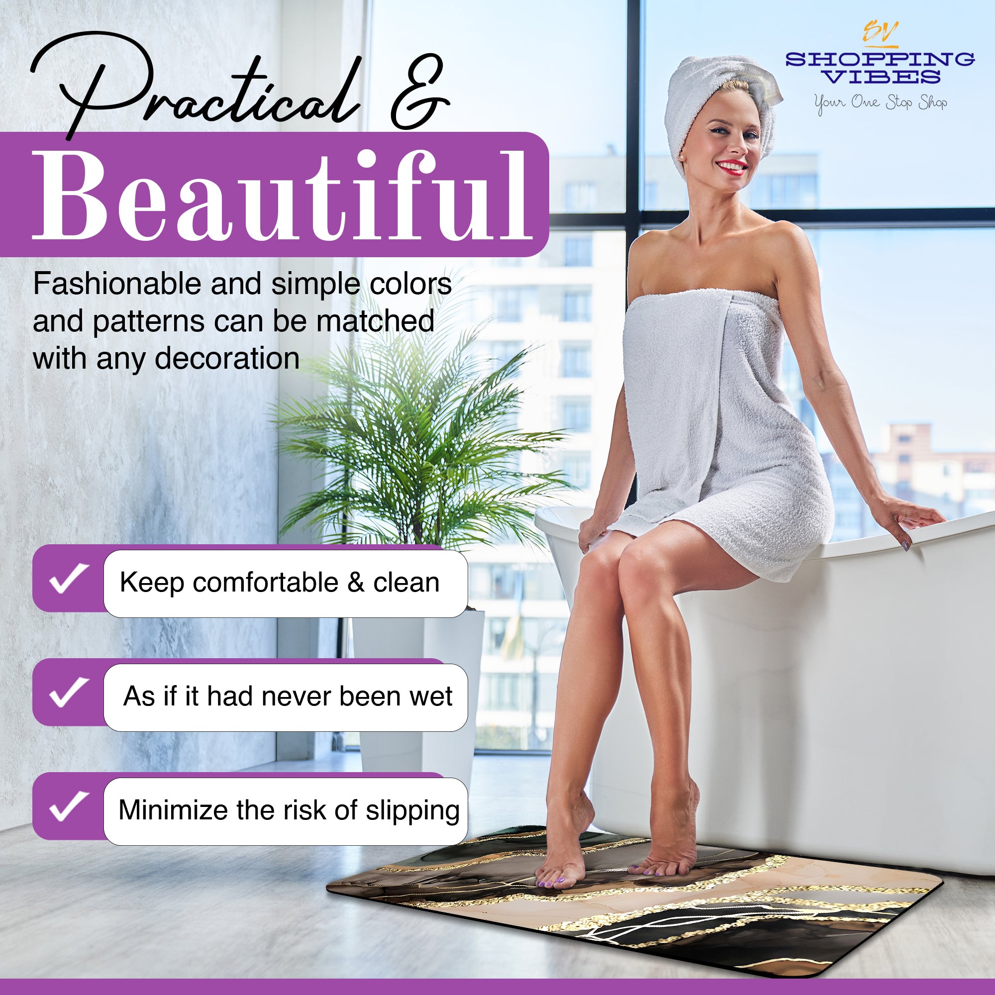 Bath & Kitchen Mat - WL Series